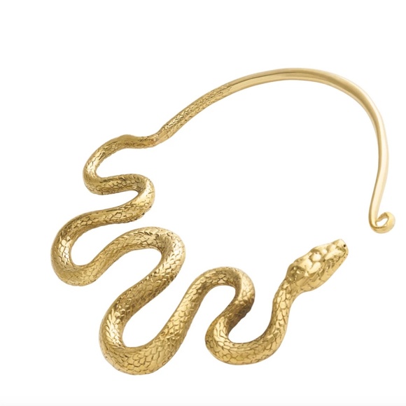 Diablo Organics Ouroboros Snake Earrings - Picture 3 of 3